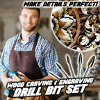 5Pcs/Set Wood Carving And Engraving Drill Bit Milling Cutter Root Carving Tools for DIY Woodworking Carving