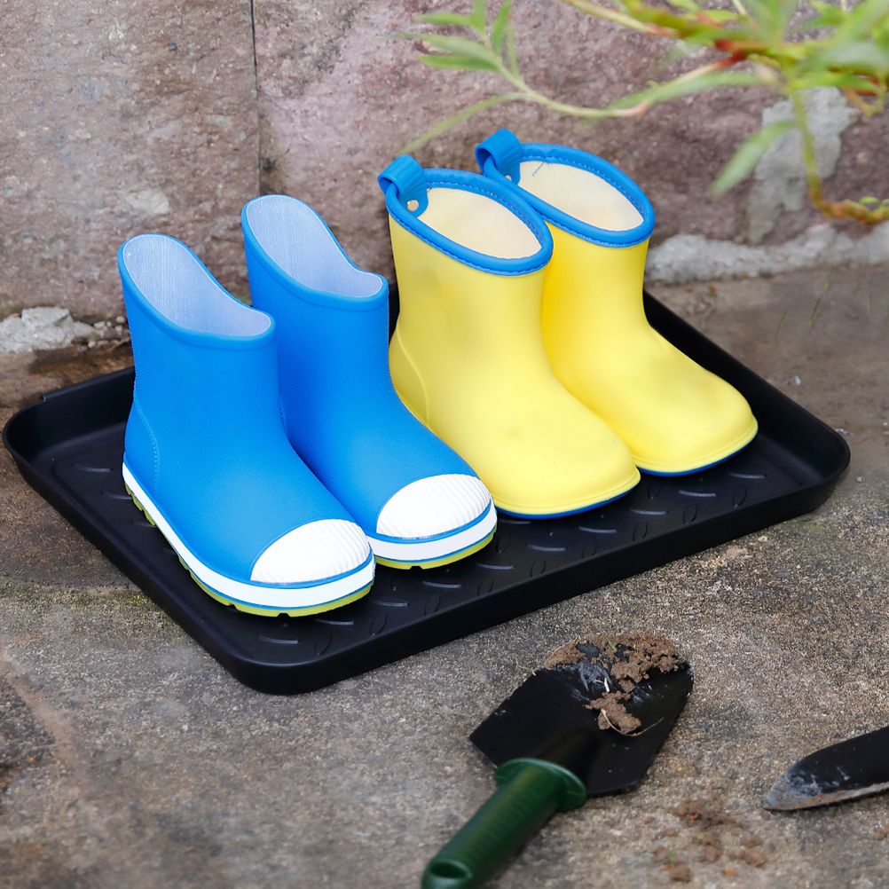 3Pcs Washable Boot Tray Garden Shoe Plate Multifunctional Tray for Plants Pets Tools
