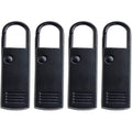 4PCS Zipper Pulls Tab Replacement Metal Zip Head Extension for Suitcase Backpack Sewing Accessories Replacement Zipper Pull