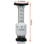 Sauce Injector Meat Marinade Injector with 27 Stainless Steel Needle 3 Oz Marinade Flavor Syringe