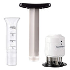 Sauce Injector Meat Marinade Injector with 27 Stainless Steel Needle 3 Oz Marinade Flavor Syringe