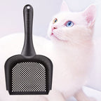 Sifter with Deep Shovel Thicken Non Stick Cat Litter Scoop with Handle and Small Hole