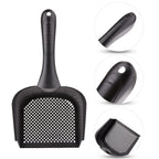 Sifter with Deep Shovel Thicken Non Stick Cat Litter Scoop with Handle and Small Hole