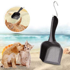 Sifter with Deep Shovel Thicken Non Stick Cat Litter Scoop with Handle and Small Hole