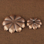 Multi Holes Lotus Incense Holder Zinc Alloy Incense Plate Stick Holder Ash Catcher