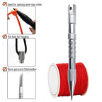 6/12 Pcs Umbrella Rope Knitting Needle Set Nail Paracord Needle Spike with Lacing Needles Fids