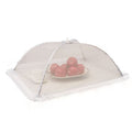 Mesh Screen Food Cover Tents Steel Wire Up Tents Kitchen Folded Food Dish Cover