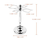 4 Prong Razor and Brush Stand Shaving Brush Holder Stand Tool Shaving Accessories