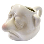 Ceramic Egg Yolk Egg White Separator Funny Egg White Separator Egg Divider Nose Egg Separator Dwarf Shape Egg Sieve Strainer
