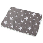 2PCS Waterproof Baby Crib Pad Leak Proof Infant Mattress Pad Soft Baby Mat