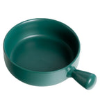 Nordic Ceramic Instant Noodle Bowl With Handle Breakfast Rice Baking Bowl Dessert Soup Fruit Salad Bowl