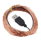 Fairy Lights USB Powered String Lights Holiday Lights Fairy String Lights for Party Wedding Festival Bedroom Table Decoration