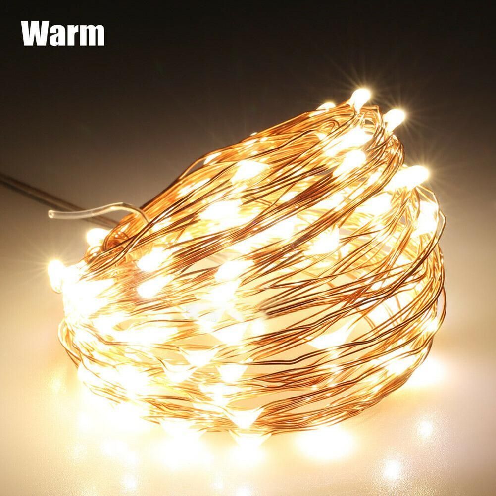 Fairy Lights USB Powered String Lights Holiday Lights Fairy String Lights for Party Wedding Festival Bedroom Table Decoration