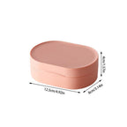 Travel Soap Case Box Holder with Lid Portable Leak Proof Soap Dish Container Soap Box Holder for Home Shower Outdoor Camping