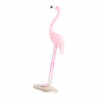 Cute Resin Pink Flamingo Ornament Tabletop Decoration Living Room Decoration Cake Decor
