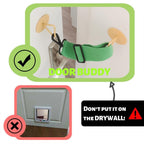 Punch Free Adjustable Pet Door Strap Dog Cat Door Strap Quick Release Door Strap