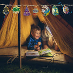 Eid Mubarak Led String Lights Ramadan Decoration for Home Muslim Party Supplies Eid Decoration