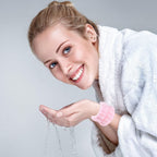 4 Pairs Wrist Spa Wash Band Color Wrist Wash Towel Band Absorbent Wristbands Wrist Sweatband for Washing Face