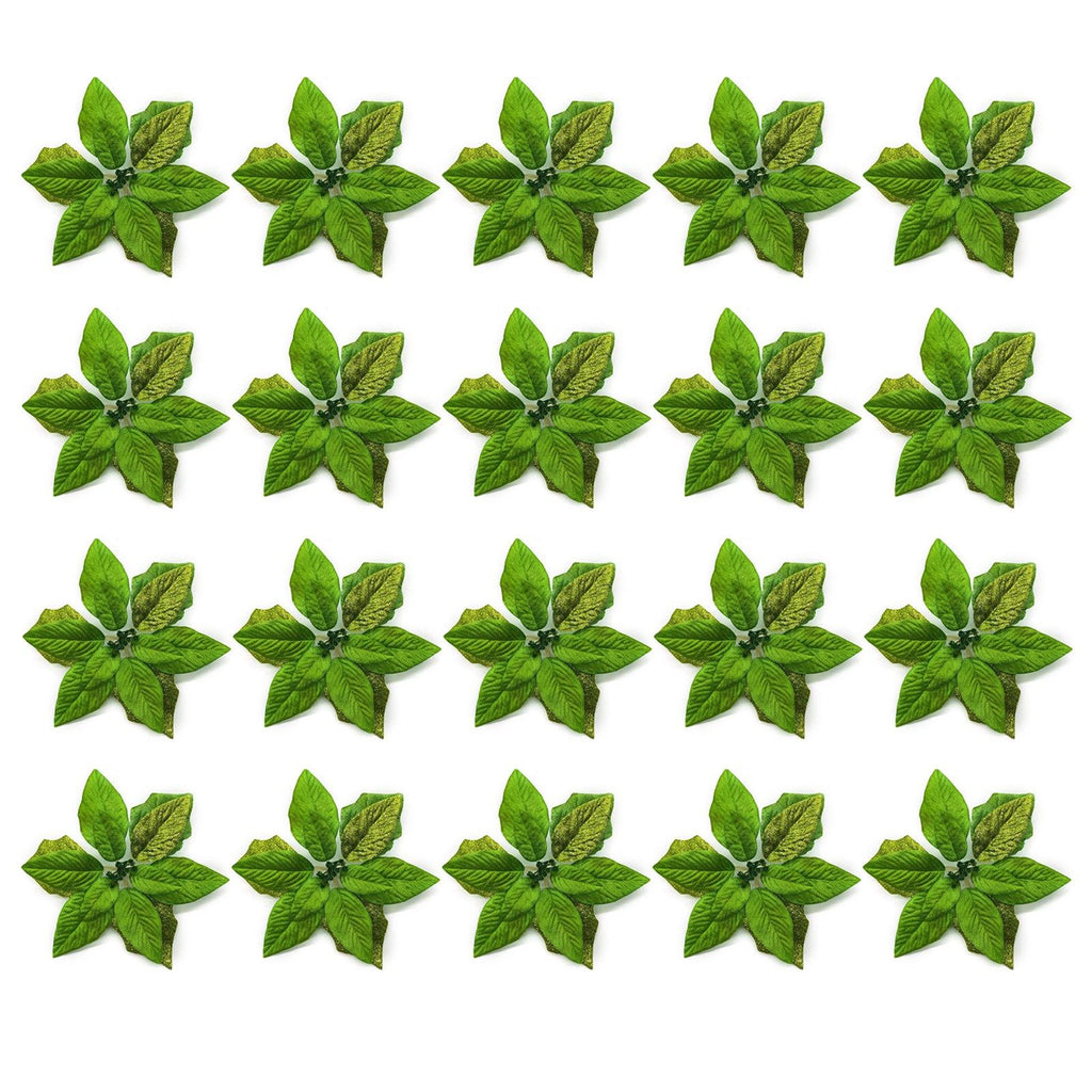 Christmas Flowers Christmas Tree Decorations Fabric Simulation Flowers