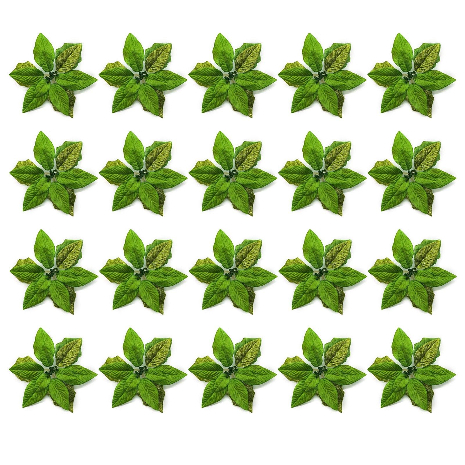 Christmas Flowers Christmas Tree Decorations Fabric Simulation Flowers