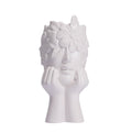 Vase White Ceramic Vases for Home Living Room Guesthouse Decoration
