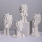Vase White Ceramic Vases for Home Living Room Guesthouse Decoration