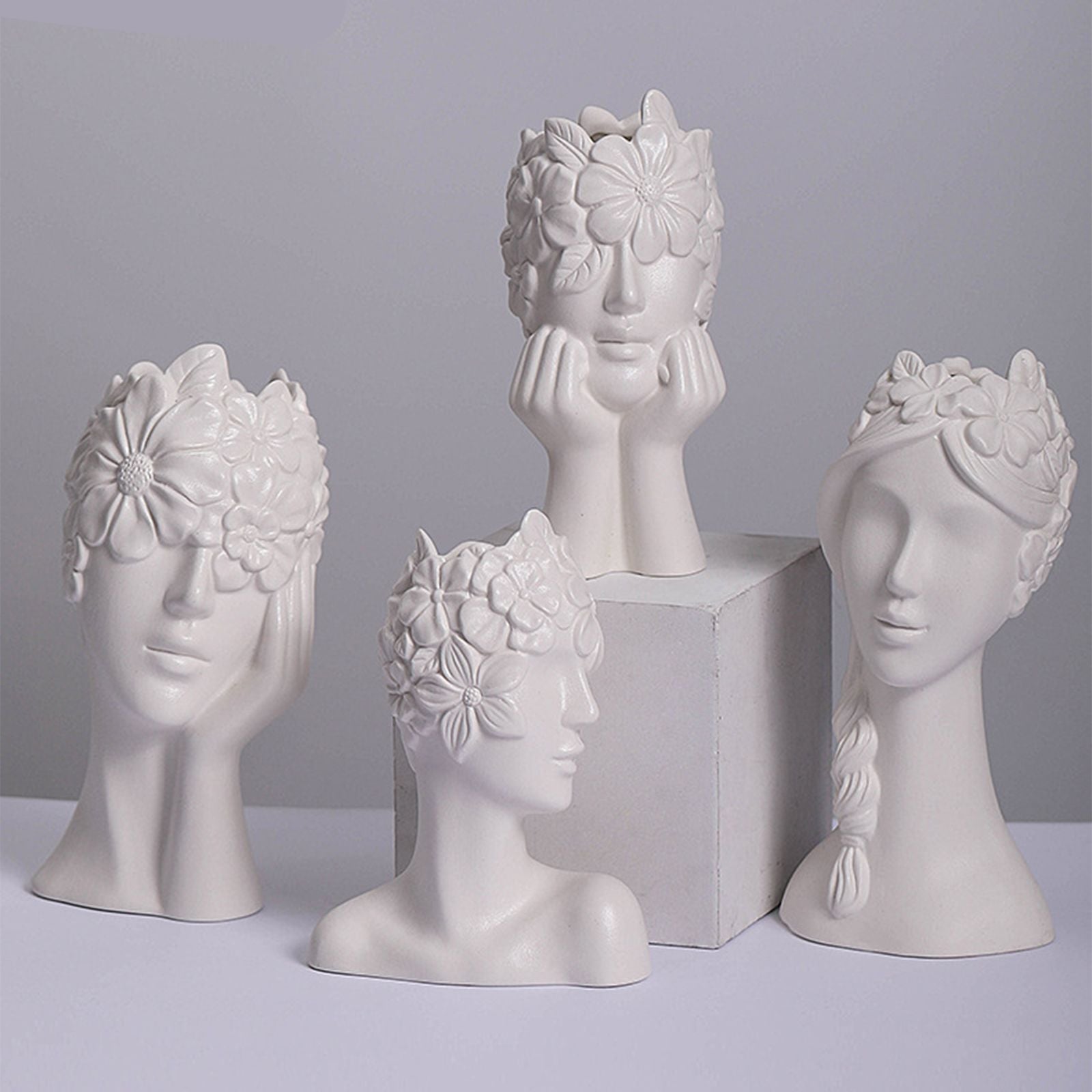 Vase White Ceramic Vases for Home Living Room Guesthouse Decoration