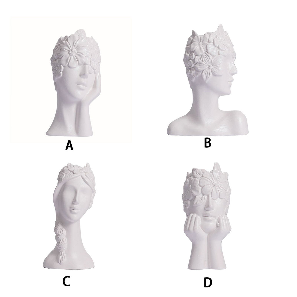 Vase White Ceramic Vases for Home Living Room Guesthouse Decoration