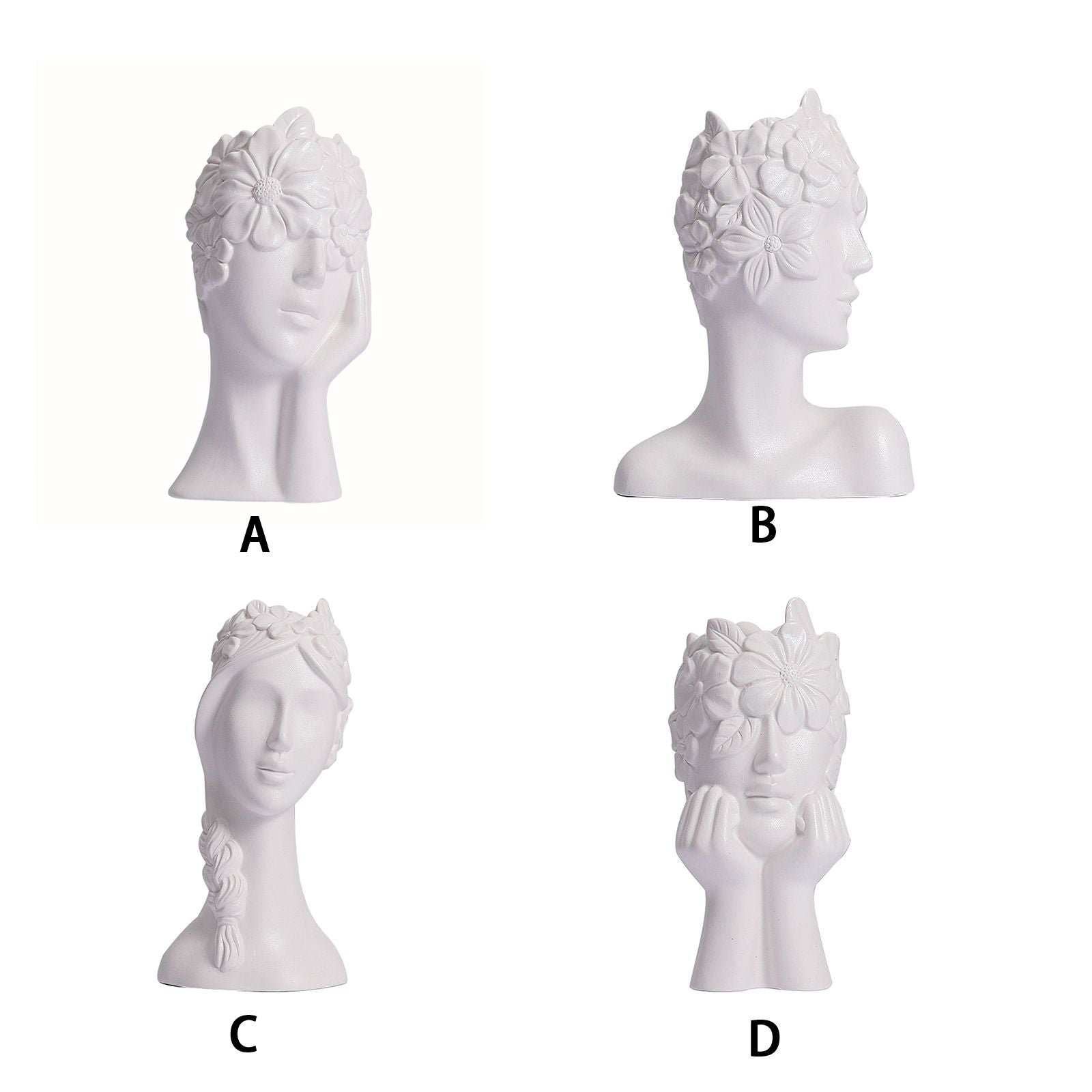 Vase White Ceramic Vases for Home Living Room Guesthouse Decoration