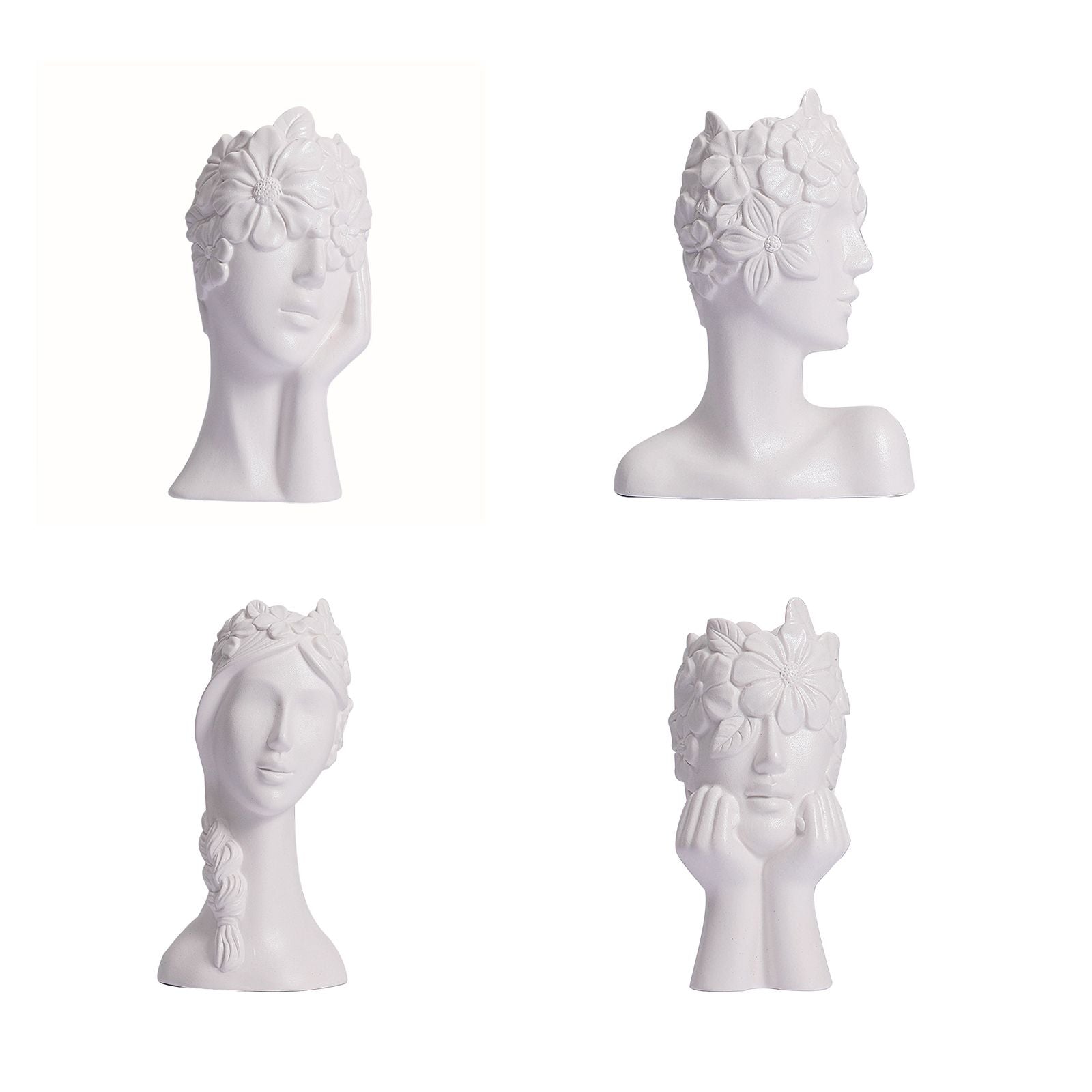 Vase White Ceramic Vases for Home Living Room Guesthouse Decoration