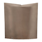 Backflow Preventer Insulation Cover Coffee Color 24x 24in Backflow Preventer Cover for Winter Pipe Freeze Protection
