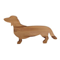 Homeware Wooden Kitchen Decor Dog Shaped Cooked Food Platter Restaurant Platter