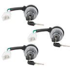 3Set Electric Door Lock 4-Wire Ignition Switch with Keys for 168F/170F/GX160/GX200/GX210