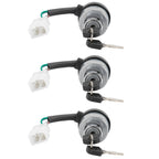 3Set Electric Door Lock 4-Wire Ignition Switch with Keys for 168F/170F/GX160/GX200/GX210