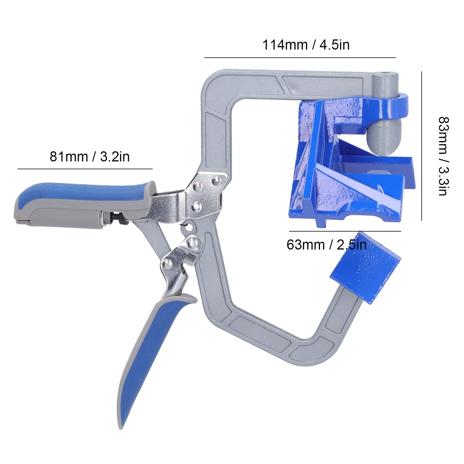 Angle Punch Fixer Multifunction 90 Degree Right Angle Corner Clamp Woodworking Fixing Tool