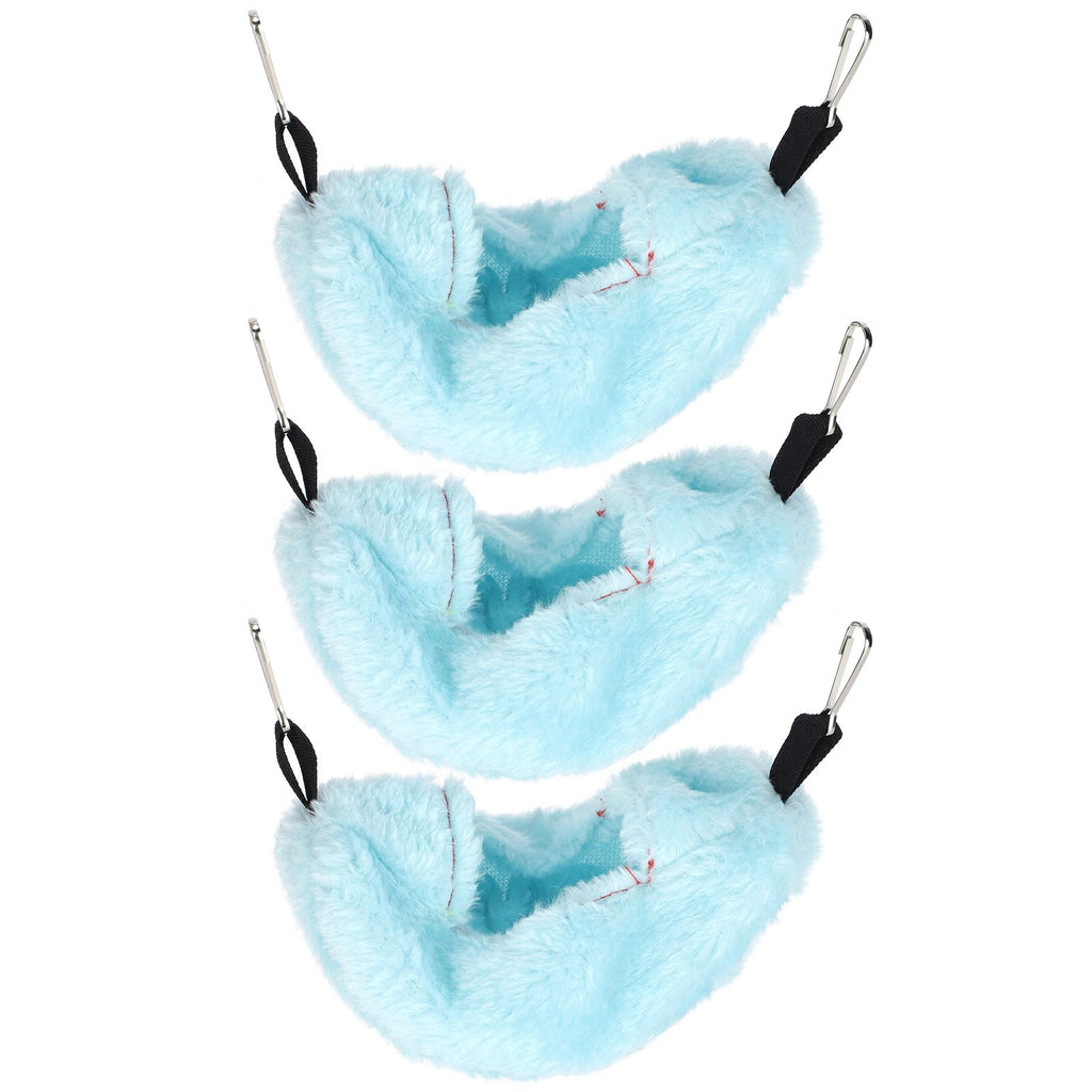 3 Sets Parrots Cage Bird Tent Bed House Hanging Hammock Hamster Nests Small Animals Accessories