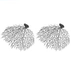 2Pcs Artificial Water Plant Aquarium Decoration Fish Tank Landscaping Simulation Coral Tree