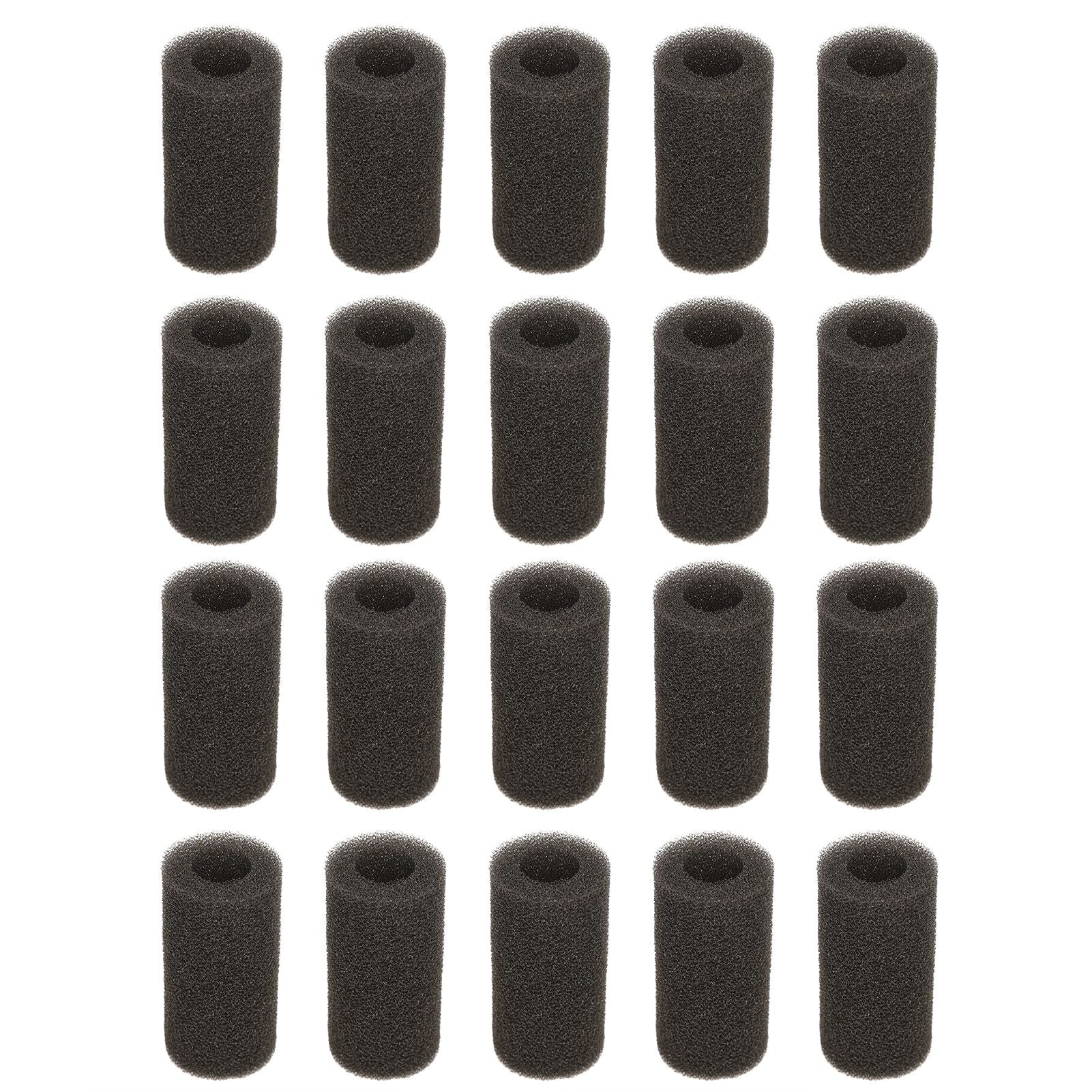 20Pcs Aquarium Fish Tank Water Inlet Sponge Filter Protector Cover Replacement AccessoriesLarge Hole