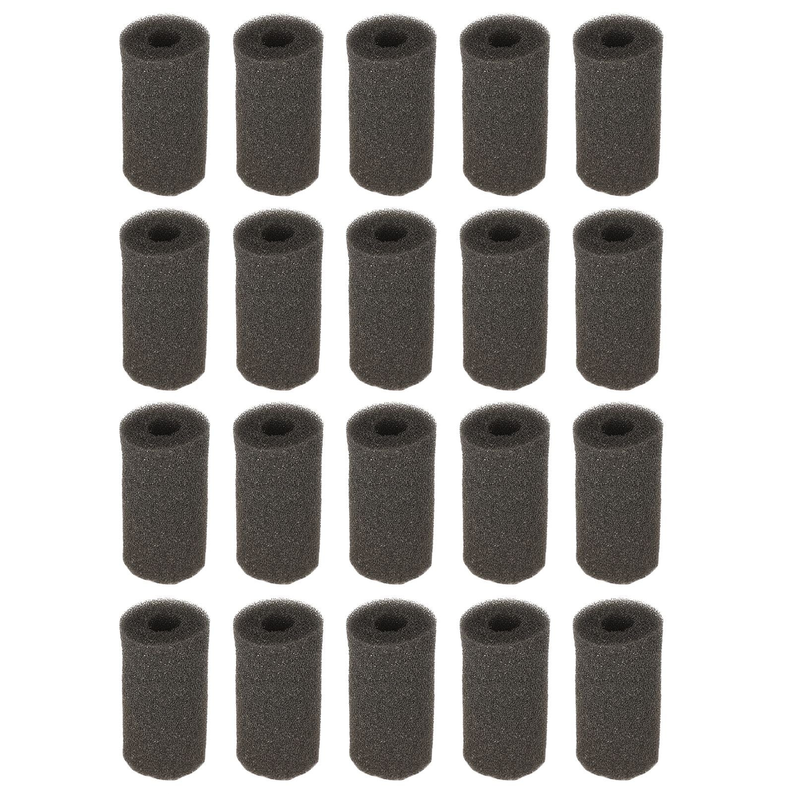 20Pcs Aquarium Fish Tank Water Inlet Sponge Filter Protector Cover Replacement AccessoriesSmall Hole