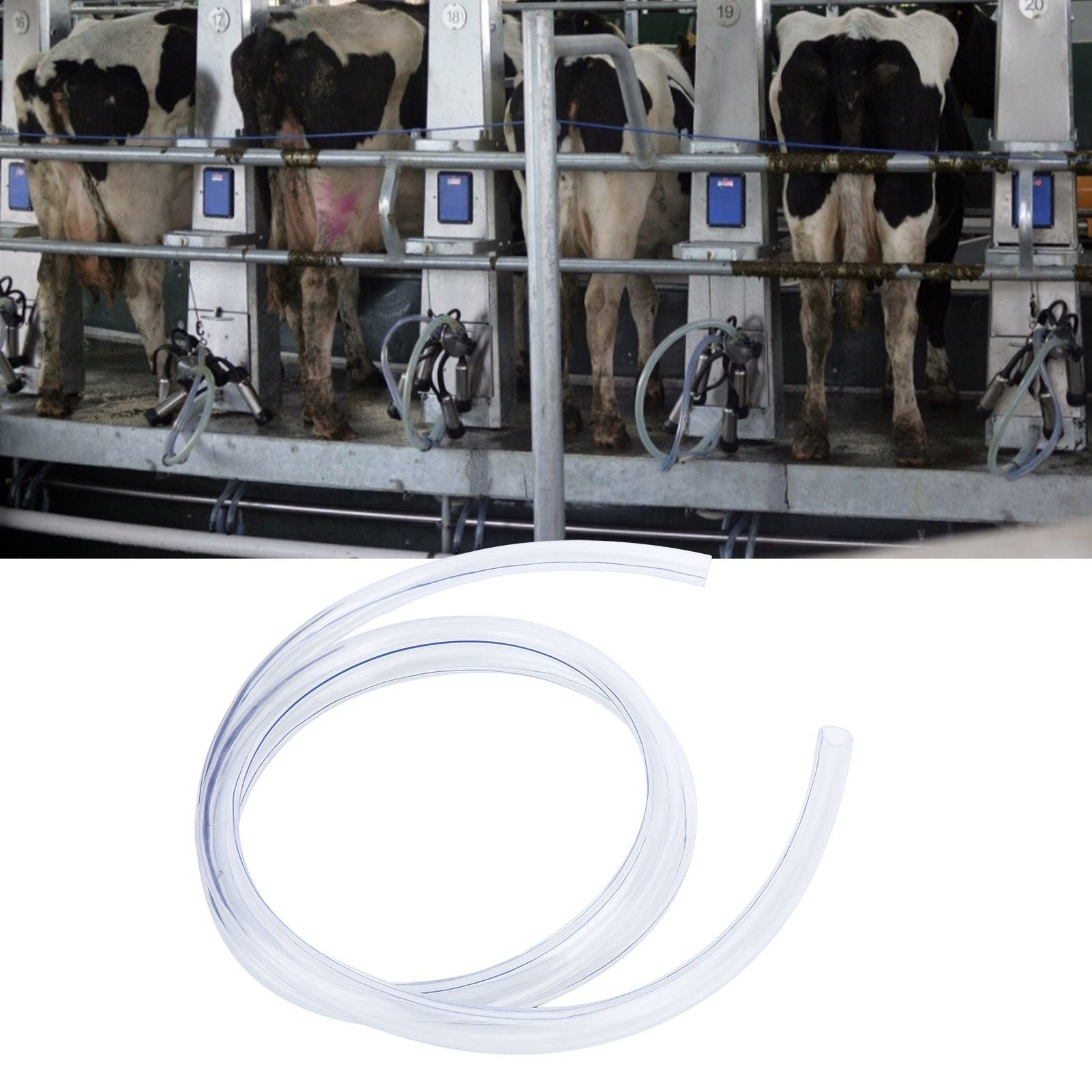 G3/8 3 m Milk Hose Transparent PVC Milking Tube Milking Machine Accessory Livestock Supply