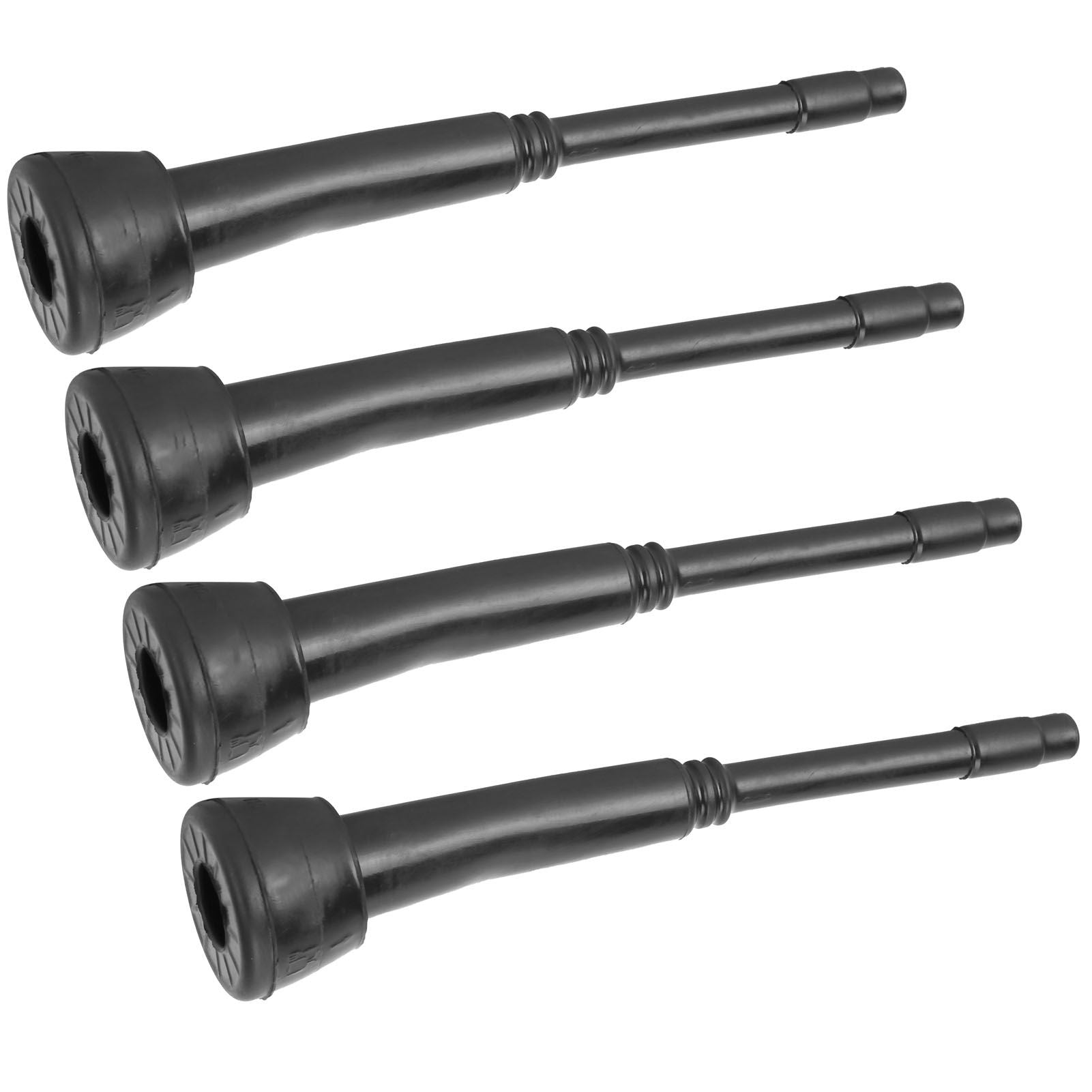 4PCS 00U Milking Machine Liners Black Rubber Teat Cup Liners Accessories for Goat Milker