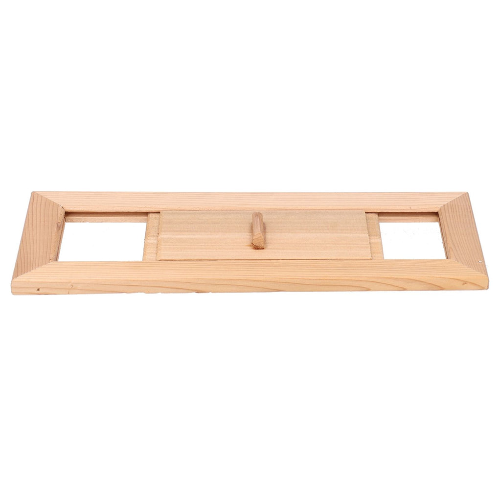 Sauna Air Vent Wooden Rectangle Grille Ventilation Equipment Steam Room Accessory