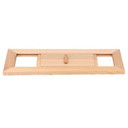 Sauna Air Vent Wooden Rectangle Grille Ventilation Equipment Steam Room Accessory