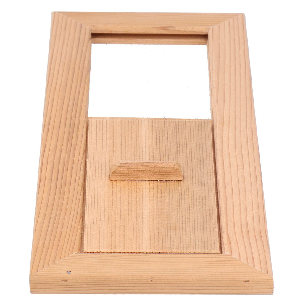 Sauna Air Vent Wooden Rectangle Grille Ventilation Equipment Steam Room Accessory