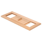 Sauna Air Vent Wooden Rectangle Grille Ventilation Equipment Steam Room Accessory