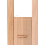 Sauna Air Vent Wooden Rectangle Grille Ventilation Equipment Steam Room Accessory