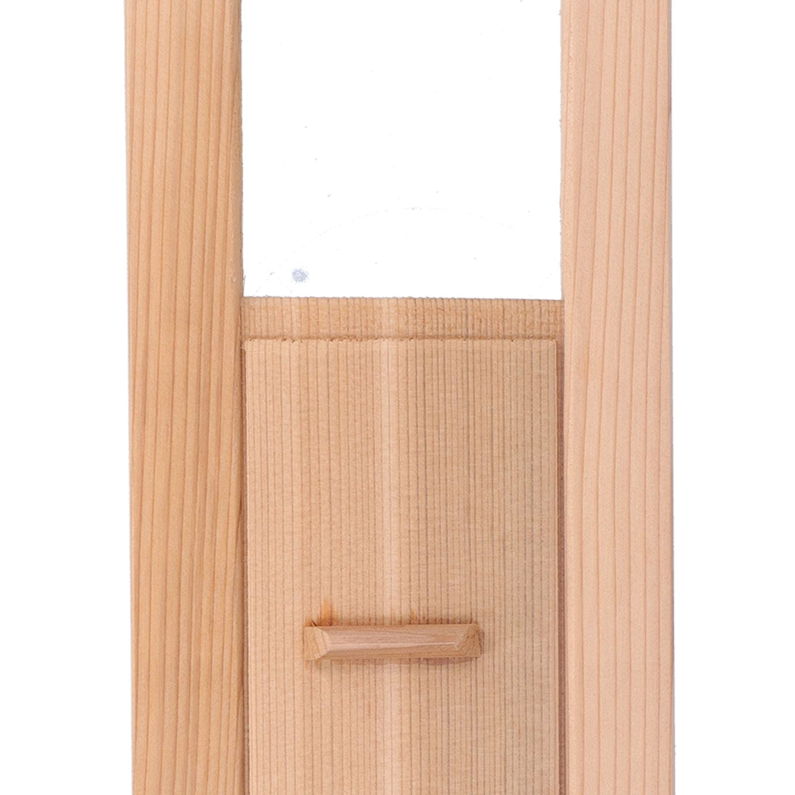 Sauna Air Vent Wooden Rectangle Grille Ventilation Equipment Steam Room Accessory