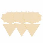 50PCS Double‑Sided Waterproof Bug Fly Stickers Glue Board Flying Insect Glue Traps Catcher