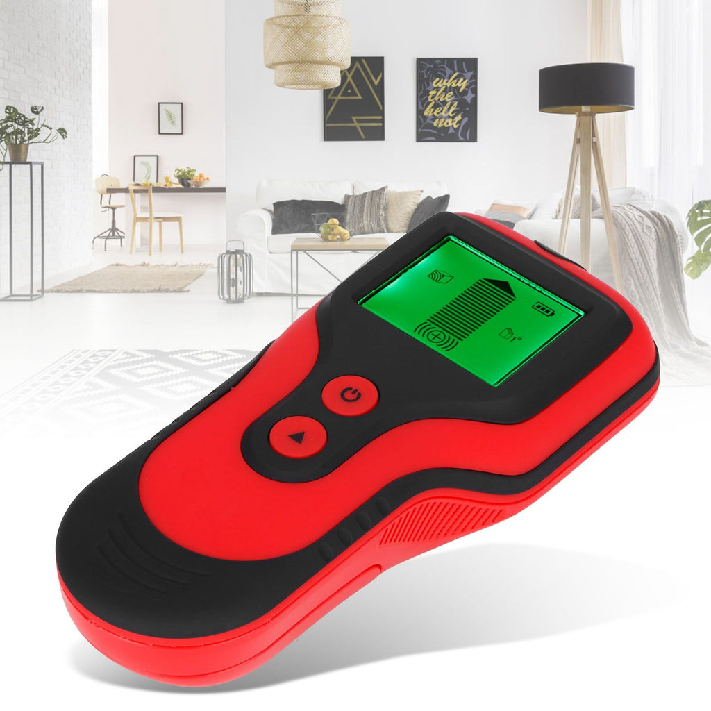 3 in 1 Wall Scanner Finder Multifunctional Portable LCD Digital Wall Metal Wood Stud DetectorRed