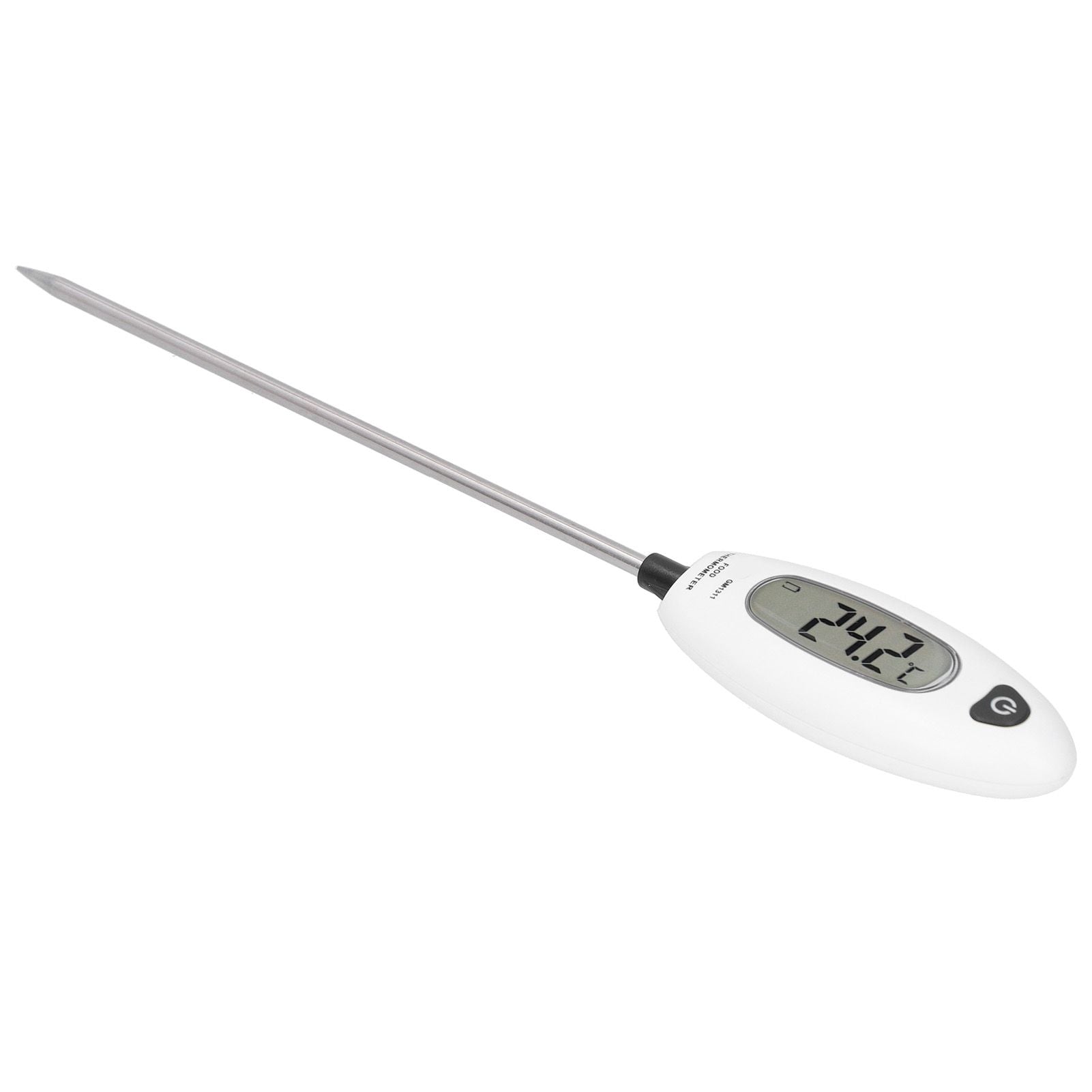 Portable Electronic Thermometer High Accuracy Stainless Steel Probe Temperature Meter for Water Milk Cooking